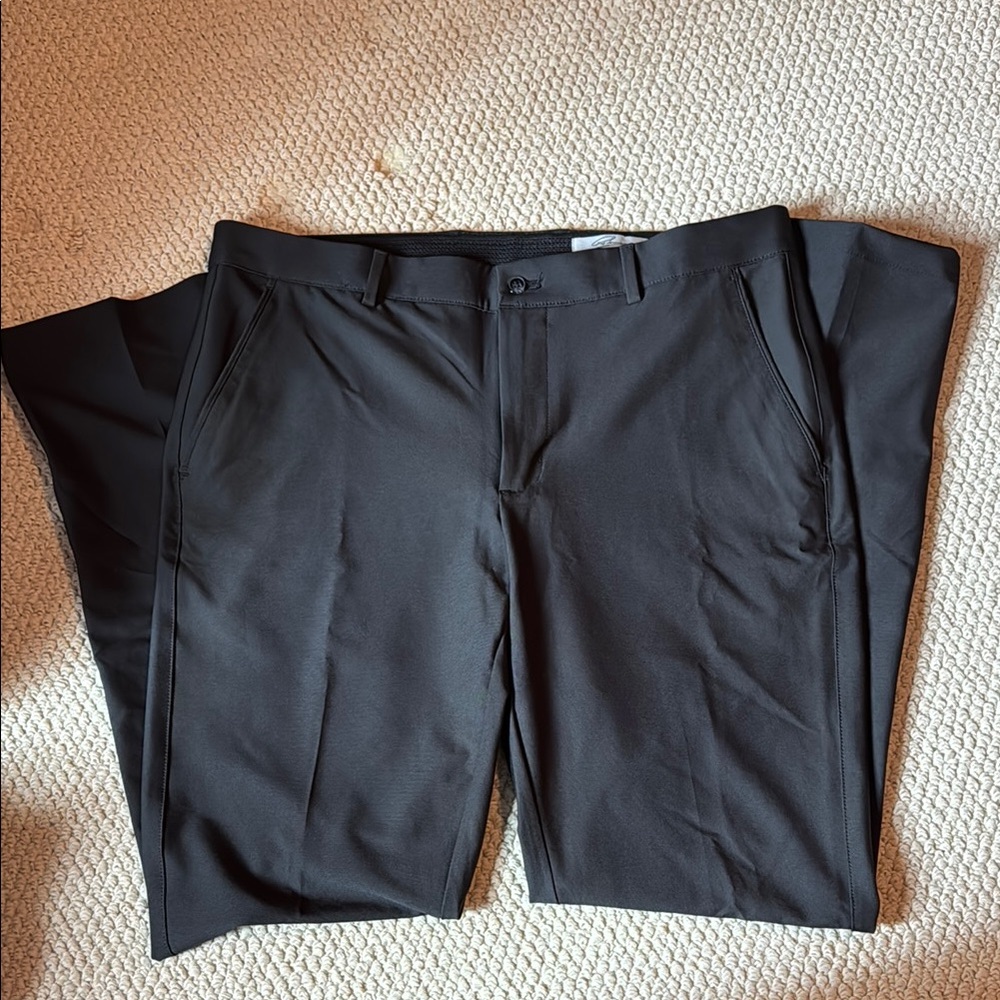Greg Norman Classic Black Pants—34x30